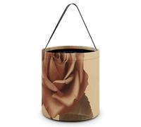 VTCTOASY Trick Or Treat Bags Halloween Tote Bag Halloween Candy Buckets Purple Hearts Gift Bags Candy Bags for Halloween, Vintage Rose, One Size