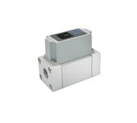 VTCTYBPGBW LCD Digital Gas Flow Meter, Air Mass Flow Sensor, 0.02~2L/min 0.2~20L/min 1~100L/min 2~200L/min 5~500L/min original(2-200L Min)