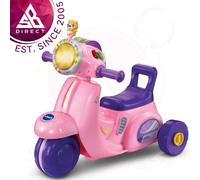 VTech 2-in-1 Ride & Balance Scooter│Light-Up Headlight│For12-36 Months│Pink│InUK