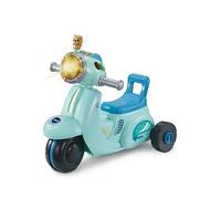 VTech Baby 2-in-1 Ride & Balance Scooter, Blue, Balance Bike Mode & Trike Mode, Light-up Headlight, Songs, Road Safety Phrases & Scooter Sounds, Toy for Toddler 12, 18, 24 months +, English version
