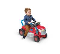 VTech 3-in-1 Mow and Grow Tractor, Ride-On Tractor, Push-Along Mower, Includes Driver Panel, Imaginative Play, Sound Effects, Interactive Play