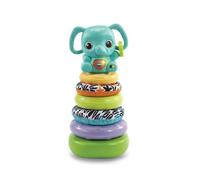 VTech 3 in 1 Stack & Leather Elephant - Educational Toy - with Motion Sensor and Sound Effects - Discover Shapes - 6 to 36 Months