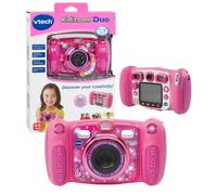 VTech 507153 Kidizoom Duo Camera 5.0, Kids Camera with Colour Display, For Photos, Selfies and Videos, Photo Editing and Effects, Infants aged 3, 4,