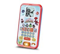 VTech 554403 Spidey and His Amazing Friends: Spidey Learning Phone, Educational Toy For Language Development, Suitable for Boys and Girls 2, 3 4, 5 Years, English Version, Red