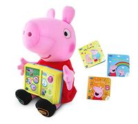VTech -80-552222 Interactive Plush Pig Learn with Peppa Diverbooks, Color, Single (80-552222)