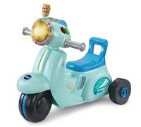 VTech Baby 2-in-1 Ride & Balance Scooter, Blue, Balance Bike Mode & Trike Mode, Light-up Headlight, Songs, Road Safety Phrases & Scooter Sounds, Toy for Toddler 12, 18, 24 months +, English version