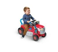VTech Baby 3-in-1 Mow and Grow Tractor, Ride-On Tractor, Push-Along Mower, Includes Driver Panel, Imaginative Play, Sound Effects, Interactive Play Suitable for Ages 12, 18, 24 Months, English Version