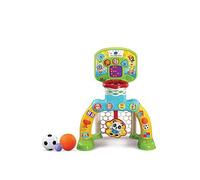 VTech 3-in-1 Sports Centre, Baby Interactive Toy with Colours and Sounds, Learning with Role-Play, Suitable for Baby Boys & Girls from 12 to 36 Months (Yellow/Blue), English Version