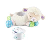 VTech Baby 3-in-1 Starry Skies Sheep Soother, Soft Toy for Babies with Night Light Projector, Nature Sounds, White Noise & Songs, Gift for Babies 0,