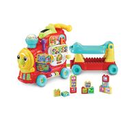 VTech Baby 4-in-1 Alphabet Train, Baby Walker with Lights, Sounds and Songs, Educational Toys Teaches Animals, Colours, Numbers and More, Preschool