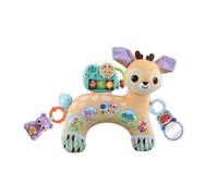 VTech Baby 4-in-1 Tummy Time Fawn, Sensory Animal Baby Pillow with Lights, Sounds & Music, Interactive Gift for infants 3, 6, 9, 12 months +, English