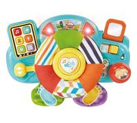 VTech Baby Beep Beep Baby Driver, Steering Wheel Toy with Activities, Songs & Phrases, 6 Interactive Buttons, Manipulative Features & Textures, for Babies 3, 6, 9, 12, 24 months +, English Version