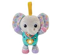 VTech Baby Cuddle & Sing Elephant, Interactive Baby Toy with Lights, Numbers & Songs, Rattle Beads and Textures, Gift for Babies 3, 6, 9, 12 months +, English version