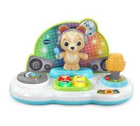 VTech Baby DJ Jams Puppy, Interactive Musical Toy, 60+ Songs and Melodies, Music, Learn & Play Modes, Fun DJ Features, Suitable for Ages 9, 12, 18 Months Plus, English Version