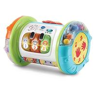 Vtech Baby Explore & Discover Roller, English | Three light-up piano keys teach animals, colours and numbers, with 7 songs and 18 melodies. Ages 6-36 months