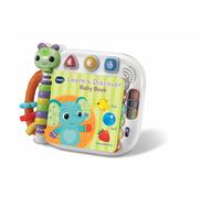 VTech Baby Learn and Discover Baby Book, Interactive Book with 3 Modes and 13 Wipe-Clean Pages, Melodies and Phrases, Teaches Animals, Colours and