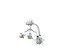 Vtech Baby Lullaby Lambs Mobile, English | Three fabric lambs, 40 melodies, 4 songs, nature sounds, detachable light projector and remote control. From birth