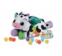 VTech Baby Moosical Activities Ball Pit, 30 Colourful Balls, Detachable Piano with 3 Modes, Sensory Cow with Textures, Sounds & Music, Interactive Toy