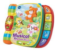 VTech Baby Musical Rhymes Book, Multicoloured, Toy for Ages 3 Months +
