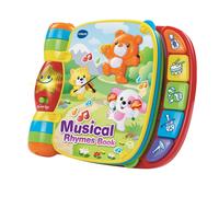 VTech Baby Musical Rhymes Book, Multicoloured, Toy for Ages 3 Months +