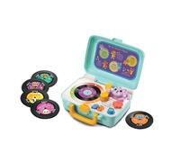 VTech Baby My 1st Record Player, Toy Turntable with Jazz, Pop, Techno, Country and Hip Hop Music with Fun Phrases and Animals, Gift for Babies 12, 18,