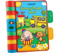 Vtech Baby Nursery Rhymes Book , English | Six illustrated nursery rhymes with sound effects, phrases and light-up buttons for read-and-sing fun. Ages 3-24 months