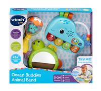 VTech Baby Ocean Buddies Animal Band, 3 Interactive Musical Instruments with Sounds and Phrases, Teaches Animals and Colours, Music Toy, Gift for
