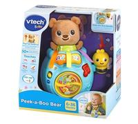 Vtech Baby Peek-a-Boo Bear In Honey Pot Soft Toy With Music, Songs and Fun Phrases