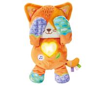 VTech Baby Peek-a-Boo Paws, Interactive Peek-A-Boo Toy with Soothing Nature Sounds, Songs and Melodies, Soft Sensory Kitty, Gift for Babies 10, 12,