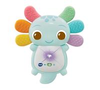 VTech Baby Rainbow Colours Axolotl Teether, Interactive Sensory Toy with Lights & Melodies, Tactile Stimulation, Gift for Ages 3, 6, 9 Months+, English Version