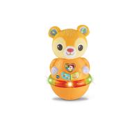 VTech Baby Rock and Roll Bear, Interactive Wobble Toy with Motion Sensor for Cause and Effect Play, Phrases, Sounds and Songs for Sensory and Motor