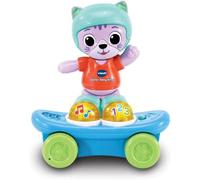 VTech Baby Skate-along Kitty, Interactive Baby Toy with Lights, Numbers, Sounds & Music, Cause & Effect Play, Gift for Infants 12, 24, 36 months, English Version