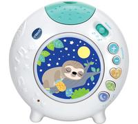 VTech Baby Sleepy Sloth Cot Light, with Colourful Light Pattern Projection, Natu