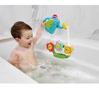 VTech Splash & Spin Bathtime Flowers, Bath Toy, Includes Elephant Watering Can & Spinning Flowers, Sensory & Motor Skill Development, Bath Toy for Ages 12, 18, 24 Months+, English Version