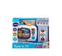 Vtech Baby Tune In TV, English | Flip-panel TV and remote with 3 learning categories, songs and phrases; switch channels with the controls. Ages 12-36 months