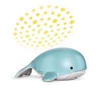 VTech BC8312 Wyatt The Whale Storytelling Baby Sleep Soother with a White Noise Sound Machine Featuring; 10 Stories, 10 Ambient Sounds & 10 Calming Melodies with Glow-on-Ceiling Night Light