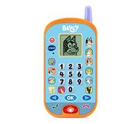 VTech Bluey Ring Ring Learning Phone, Official Bluey Toy, Interactive Role Play Phone, Toy Phone With Voice Activation, Games & Numbers, Educational Gift Children Ages 3, 4+ Years, English Version