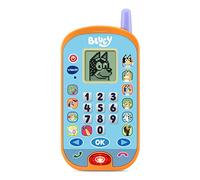 VTech Bluey Ring Ring Learning Phone, Official Bluey Toy, Interactive Role Play Phone, Toy Phone With Voice Activation, Games & Numbers, Educational Gift Children Ages 3, 4+ Years, English Version