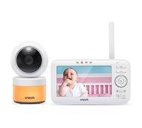 VTech - BM5463 -indoor- Lightshow Video Babyphone - Baby Monitor with Projection and Night Light 480p - FR Version, 1 Unit (Pack of 1)