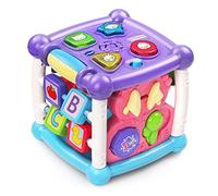 VTech Busy Learners Activity Cube, 5 sides of play, Purple