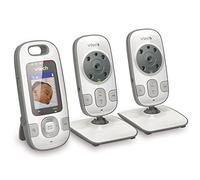 VTech BV73122GY Digital Video Baby Monitor with 2 Cameras and Automatic Night...
