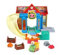 VTech CoCoMelon Go! Go! Smart Wheels Cart Racers Grocery Store Track Set