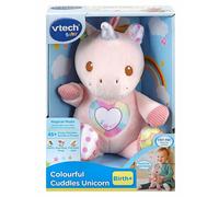 Vtech Baby Colourful Cuddles Unicorn Soft Toy Birth+