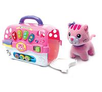 VTech Cosy Kitten Carrier Interactive Baby Activity Center with Animal Baby Toy, Educational , Musical , Sound Toy with Different Music Styles for Babies & Toddlers From 9 months to 3 Years