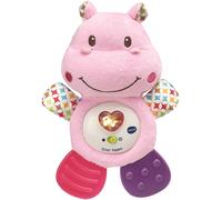 VTech Crocodile Hippo Pink Baby Toy, Rattle 80-502555 - French Version