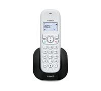 VTech CS1500 DECT Cordless Phone with Call Block, 1 Handset, Landline House Phones, White, Caller ID/Call Waiting, Redial, Handsfree, illuminated Dis
