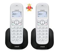 VTech CS1501 DECT Cordless Phone with Call Block, 2 Handsets, Intercom, Landline