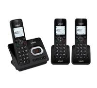 Vtech Cs2052 Dect Cordless Telephone Answering Machine Triple Handset