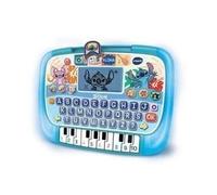 VTech - Disney My Learning Tablet Stitch - Illuminated Tablet for Children with Multicoloured Backlight, 10 Interactive Games Lilo and Stitch - Gift for Children from 4 Years to 8 Years