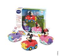 VTech - Disney Trio Toot-Toot Drivers - Minnie, Daisy and Mickey Mouse Set Included - French Version